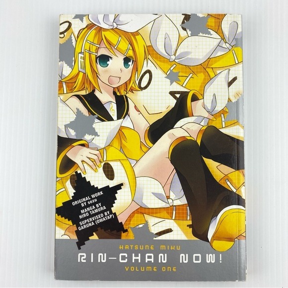 Manga Other - Rin-Chan Now! Volume 1 Manga Novel by Hatsune Miku 2017 Paperback Book